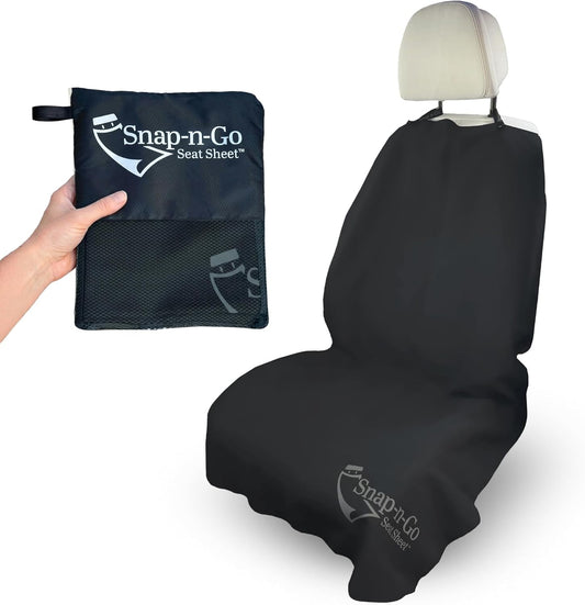 Car Seat Towel Cover After Gym Workout Yoga Pets | Snap-n-Go Seat Sheet™