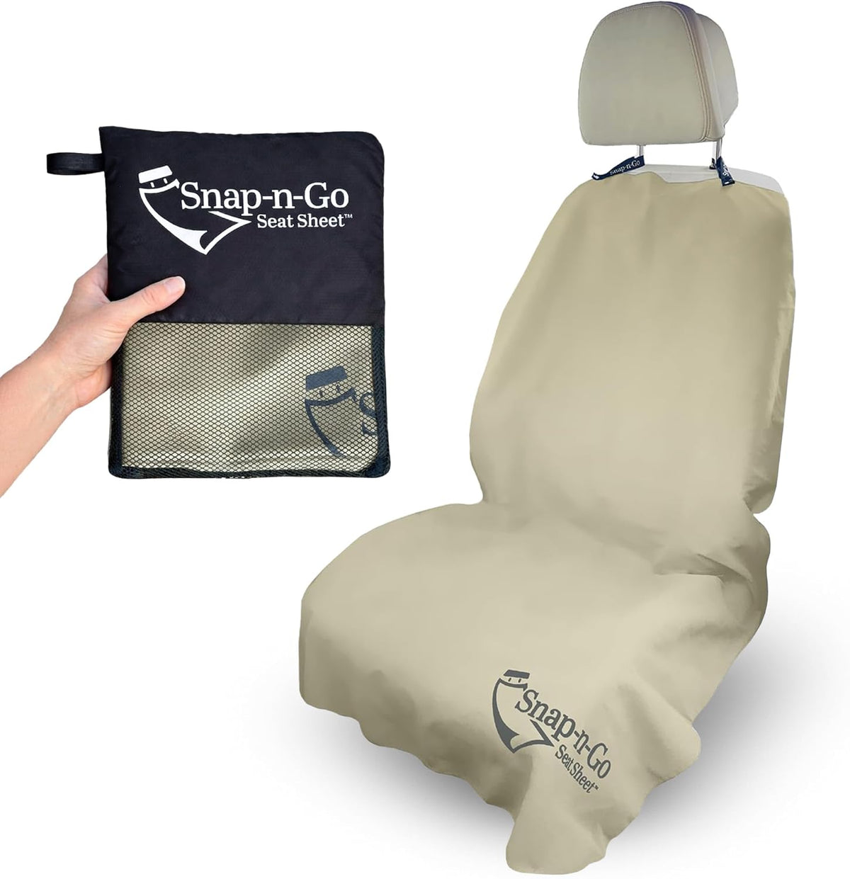 Car Seat Towel Cover After Gym Workout Yoga Pets | Snap-n-Go Seat Sheet™